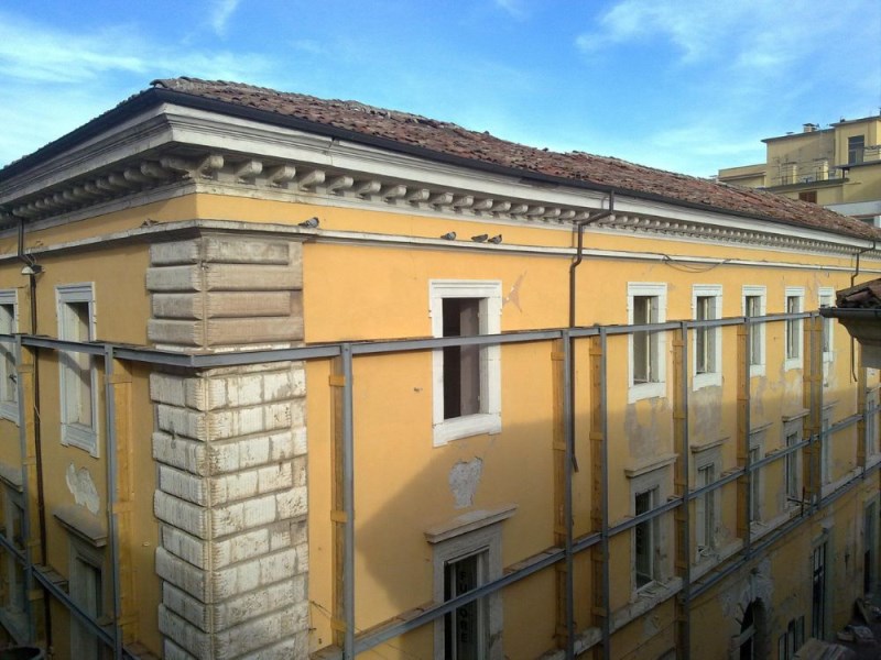 Messa in sicurezza Palazzi Storici centro L'Aquila, Sisma 06/04/2009
